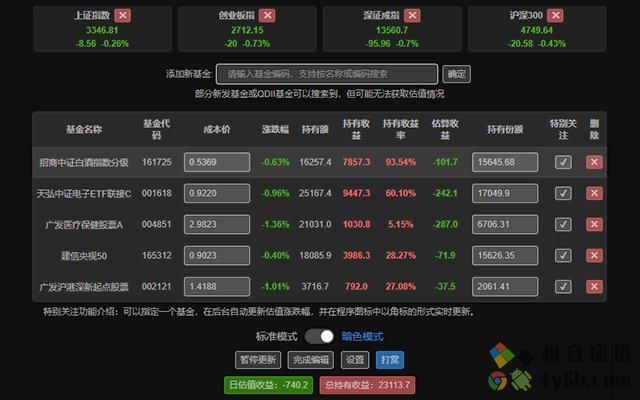 Chrome | 自选基金助手v3.0.4