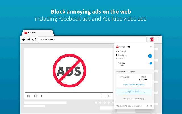 Chrome Adblock Plus 广告拦截 v3.11.2