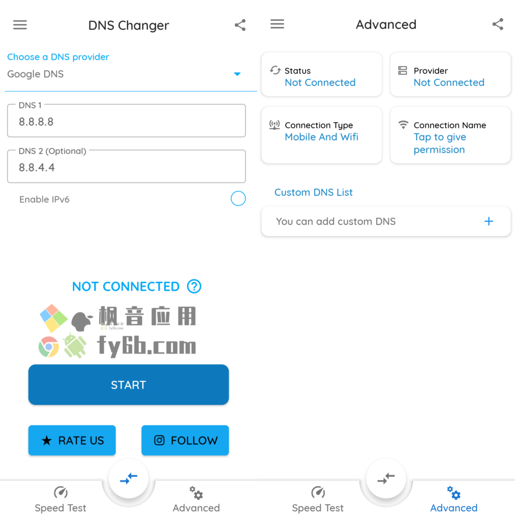 Android DNS Changer DNS转换_v1294u